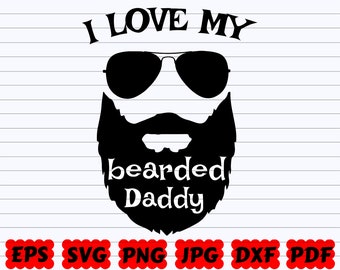 Download I Love Daddy Svg Etsy