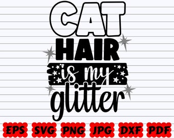Download Cat Hair Svg Etsy