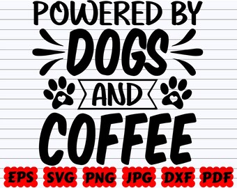 Download Dogs And Coffee Svg Etsy