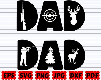 Download Dad Hunting Svg Etsy