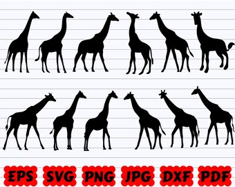 Download Free Giraffe Svg Etsy SVG Cut Files