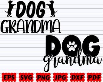 Download Dog Grandma Svg Etsy