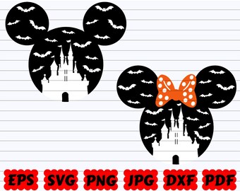 Disney Halloween Svg Etsy