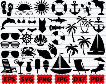 Download Beach Theme Svg Etsy
