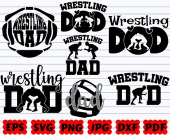 Download Wrestling Dad Svg Etsy