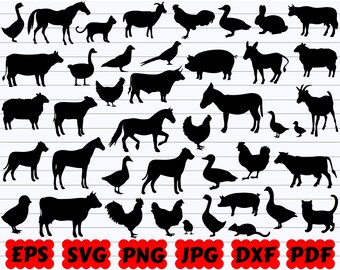 Download Farm Animal Svg Etsy