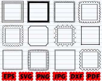 Download Get Free Svg Square Frame Images Free SVG files ...