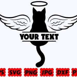 Cat Memorial SVG | Cat SVG | Cat Mom SVG | Animal Svg | Cut Files for Cricut & Silhouette | Svg Eps Dxf Png Jpg Pdf | Commercial Use