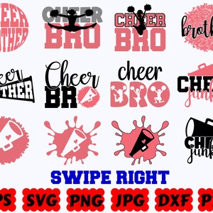 Cheer SVG | Cheerleader SVG | Cheer Mom SVG | Cheerleading Svg | Cheer Life Svg | Sport Svg | Cut Files for Cricut | Svg Eps Dxf Png Jpg image 5