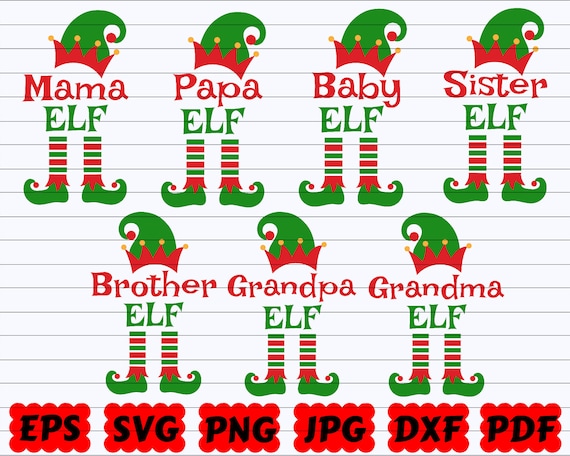 Download Elf Family Svg Elf Svg Christmas Svg Christmas Elf Svg Etsy