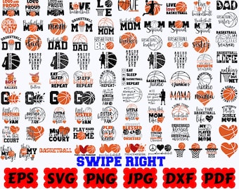 Basketball SVG | Basketball SVG | Sport SVG | Quote Svg | Saying Svg | Cut Files for Cricut & Silhouette | Eps Dxf Png Jpg | Commercial Use