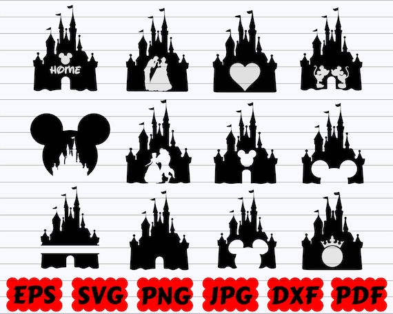 Free Free 253 Disney Castle Home Svg SVG PNG EPS DXF File