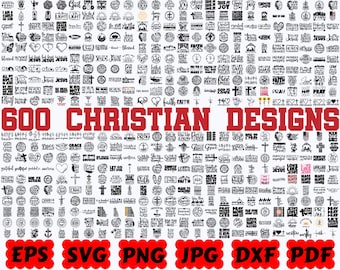 Religiöse SVG | Christliche SVG | Jesus SVG | Bibel geschnitten Datei | Gott SVG | Glaube Clipart | Schnittdateien für Cricut & Silhouette | Svg Eps Dxf Png Jpg Pdf