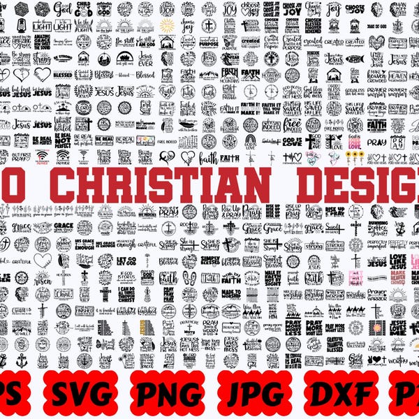 Religious SVG | Christian SVG | Jesus SVG | Bible Svg | God Svg | Faith Svg | Cut Files for Cricut & Silhouette | Svg Eps Dxf Png Jpg Pdf
