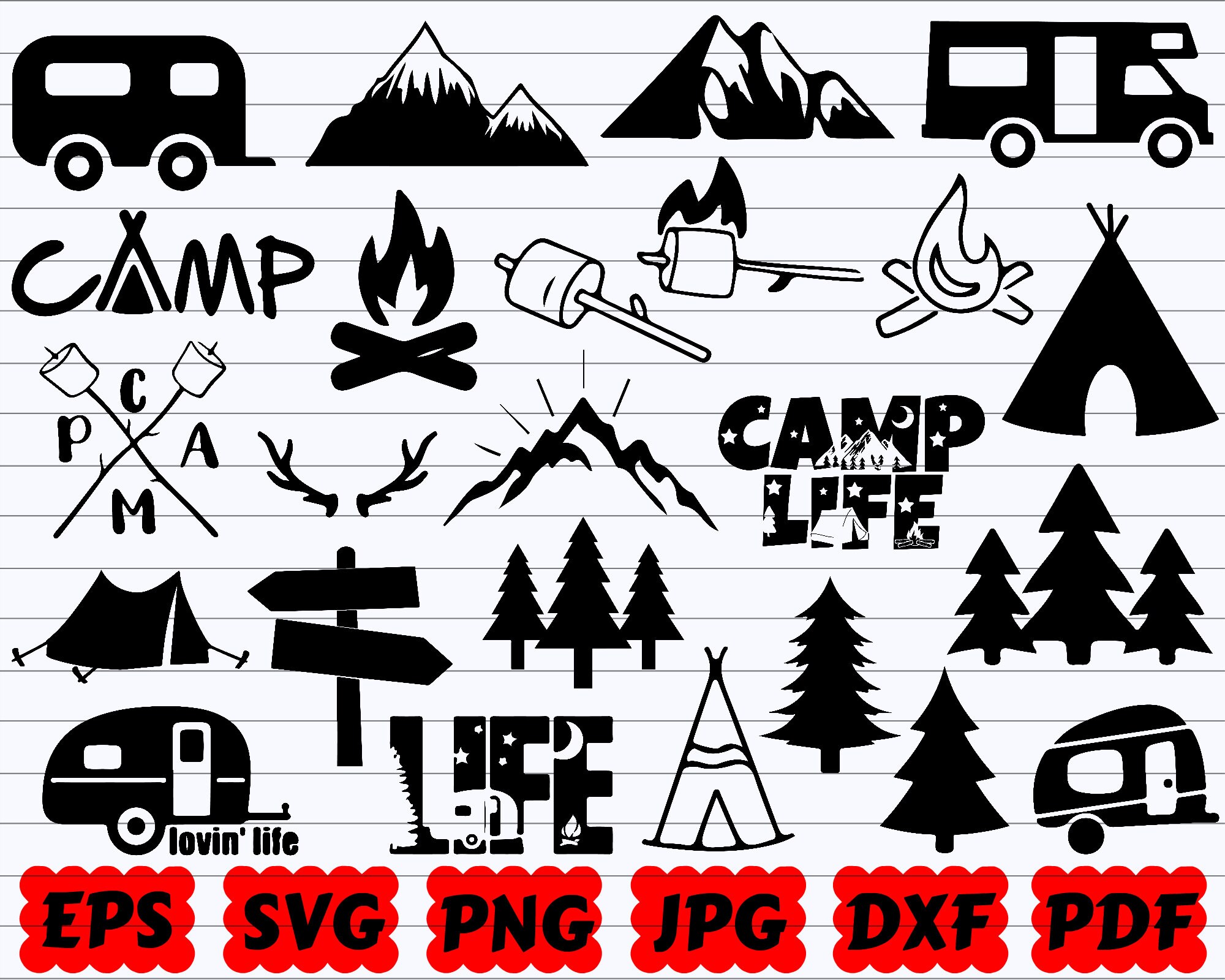Free Free 88 Camping Svg At Etsy SVG PNG EPS DXF File