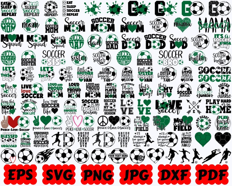 Football SVG Football maman SVG Sport SVG Fichiers de coupe de football Silhouette de football Clipart football Svg de citation de football Svg dicton football png image 1