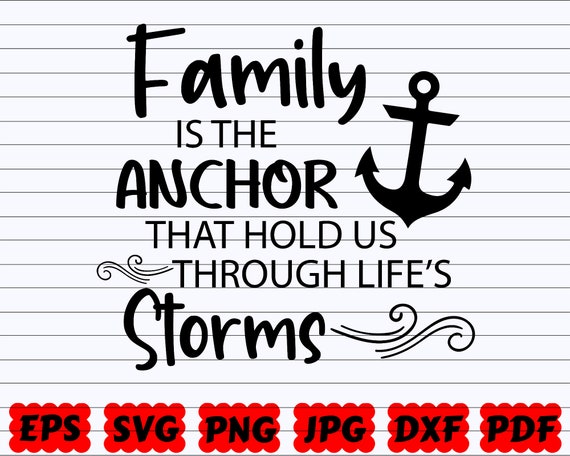 Free Free 170 Family Anchor Svg SVG PNG EPS DXF File