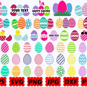Easter Eggs SVG | Eggs SVG | Easter Eggs Cut File | Easter Eggs Clipart | Easter Eggs Silhouette | Eggs Cut File | Eggs Silhouette | Design