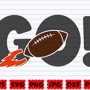 Football GO SVG | GO Svg | Go Cut File | Go Football Svg | Football Design Svg | Football Clipart | Football Cut File | Football Shirt Svg