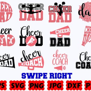 Cheer SVG | Cheerleader SVG | Cheer Mom SVG | Cheerleading Svg | Cheer Life Svg | Sport Svg | Cut Files for Cricut | Svg Eps Dxf Png Jpg image 4