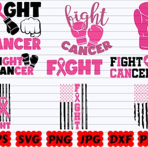 Fight Cancer SVG | Cancer Awareness SVG | Cancer Survivor SVG | Cancer Breast Svg | Cancer Cut File | Cancer Quote Svg | Cancer Saying Svg