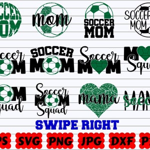 Football SVG Football maman SVG Sport SVG Fichiers de coupe de football Silhouette de football Clipart football Svg de citation de football Svg dicton football png image 2