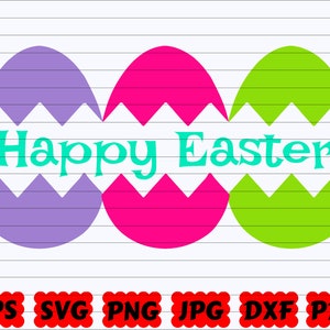 Happy Easter SVG | Happy Easter Saying | Happy Easter Quote Svg | Happy Easter Cut File | Happy Easter Clipart | Happy Easter Design Svg