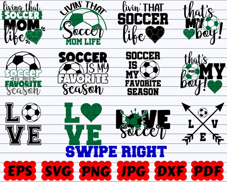 Football SVG Football maman SVG Sport SVG Fichiers de coupe de football Silhouette de football Clipart football Svg de citation de football Svg dicton football png image 7