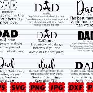 Definición de papá SVG / Definición de padre SVG / Papá SVG / Definición Svg / Padre Svg / Día del padre Svg / Papá Svg / Mejor papá Svg