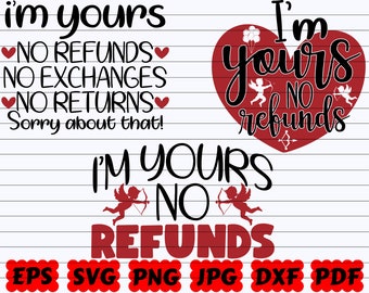 Personalized Stitch And Lilo I'm Yours No Returns Or Refunds