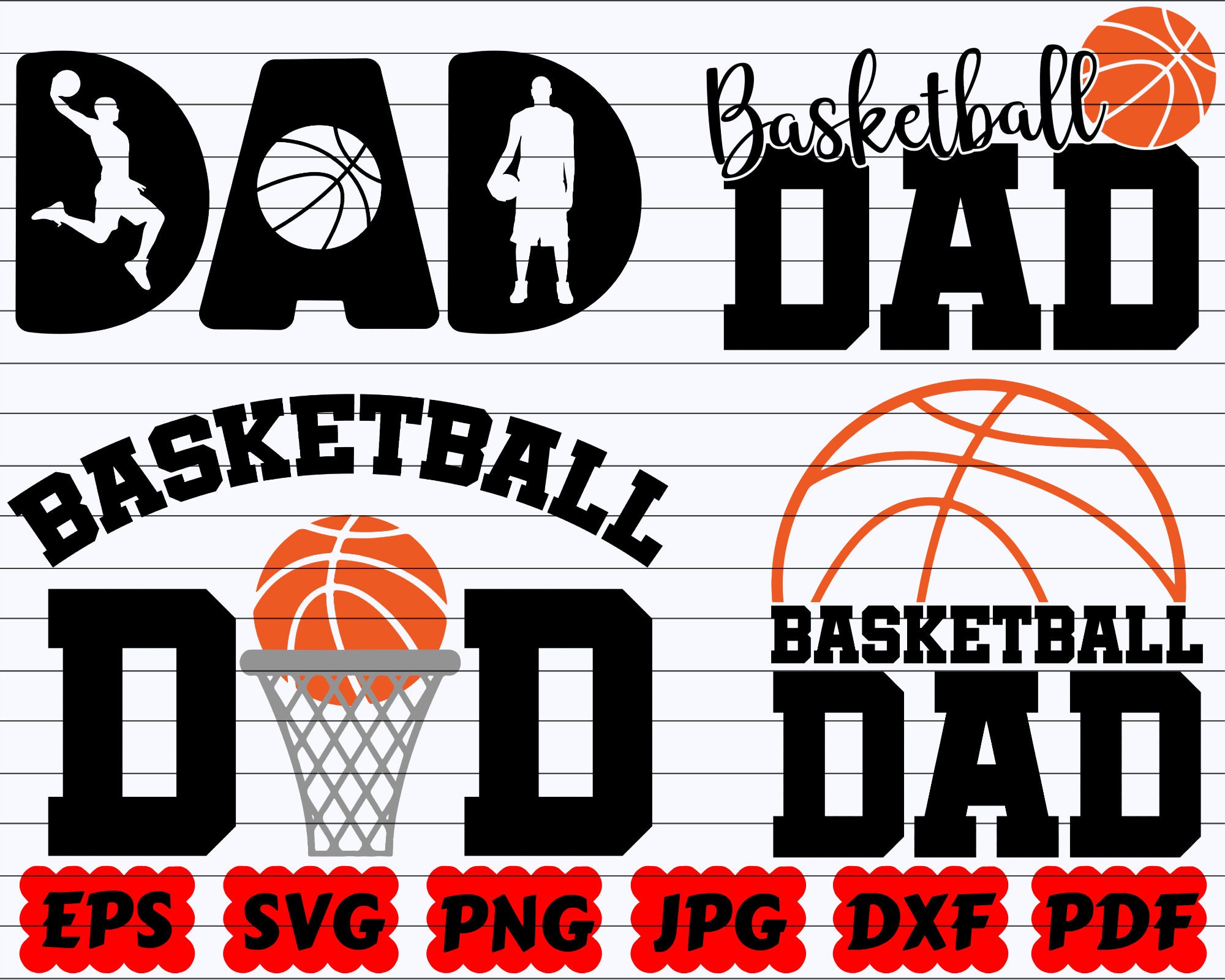 Basketball Dad Svg Cut File Basketball Clipart Basketball Shirt Svg