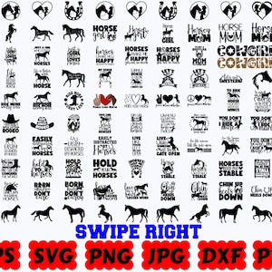 Horse SVG | Riding SVG | Animal SVG | Cowboy Svg | Cowgirl Svg | Cut Files for Cricut & Silhouette | Svg Eps Dxf Png Jpg | Commercial Use