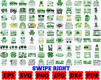 St Patrick's Day SVG | Saint Patricks Day SVG | Irish SVG | Shamrock Svg | Lucky Svg | Cut File for Cricut & Silhouette |Svg Eps Dxf Png Jpg