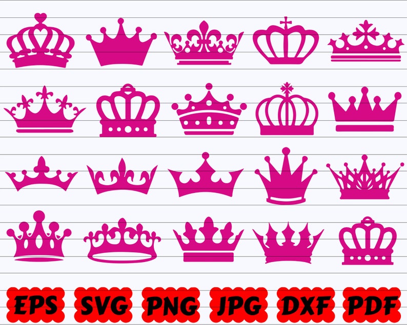 Download Princess Crown Svg King Crown Svg Crown Clipart Crown Svg Crown Silhouette Birthday Crown Svg Crown Svg Bundle Crown Cut File Collage Materials Okoapet Com