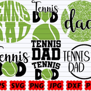 Tennis Dad SVG | Tennis Dad Cut File | Tennis Family SVG | Dad SVG | Tennis Father Svg | Tennis Clipart | Tennis Fan Svg | Tennis Design Svg