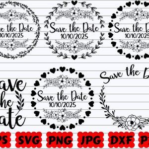 Save The Date SVG | Wedding SVG | Mr And Mrs SVG | Bride Svg | Groom Svg | Wifey Svg | Hubby Svg | Marriage Svg | Engagement Svg | Newlyweds