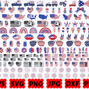 4 juillet SVG | Fichiers coupés du 4 juillet | Silhouette du 4 juillet | Clipart 4 juillet | Conception SVG du 4 juillet | Svg États-Unis | Amérique Svg | PNG