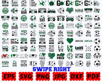 Soccer SVG | Soccer Mom SVG | Sport SVG | Quote Svg | Saying Svg | Cut Files for Cricut & Silhouette | Svg Eps Dxf Png Jpg | Commercial Use