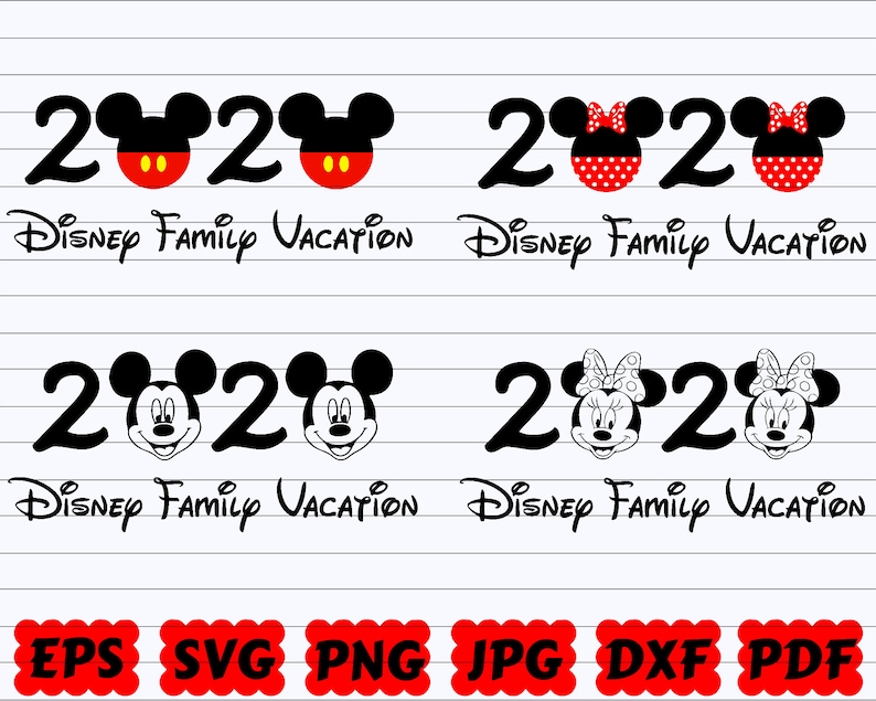 Download Disney Family Vacation 2020 SVG Disney Family SVG Disney ...