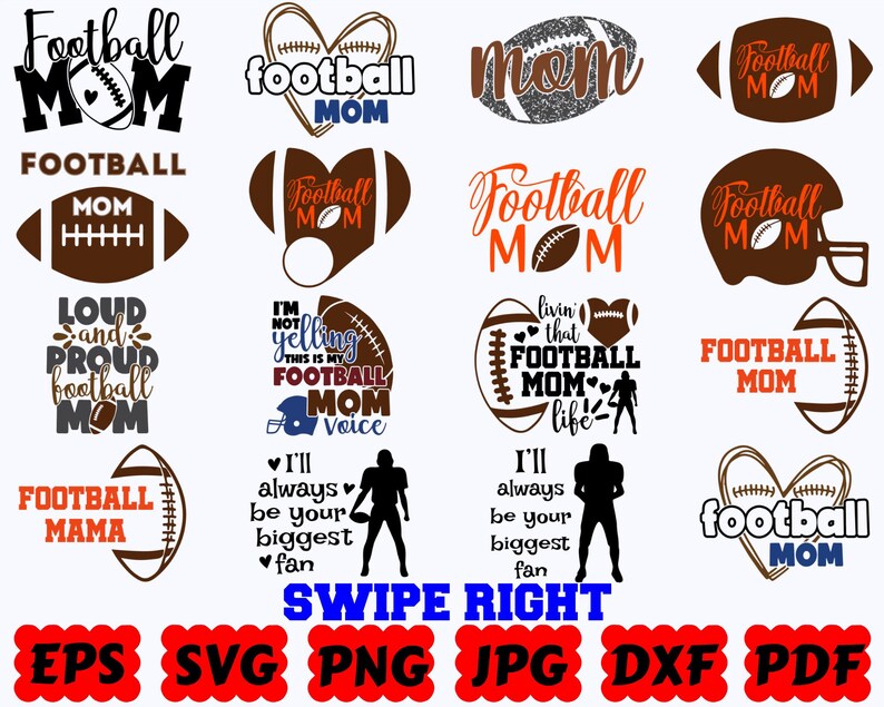 Sport Mama SVG | Sport SVG | Mama SVG | Schnittdateien für Cricut & Silhouette | Zitat | Spruch | Hemd | Svg Eps Dxf Png Jpg Pdf | Kommerzielle Nutzung Bild 2