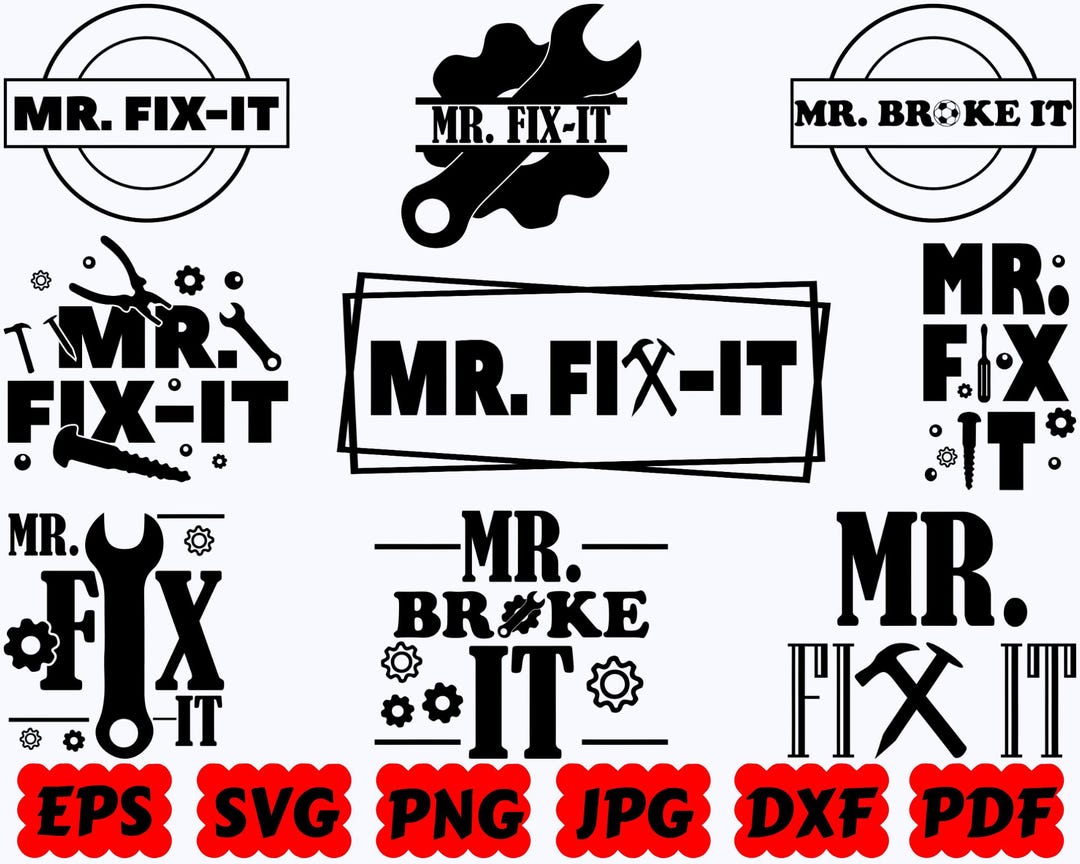 Fixing Svg Mr Fix It SVG | Dad SVG | Father SVG | Dad Life Svg | Father's Day Svg ...