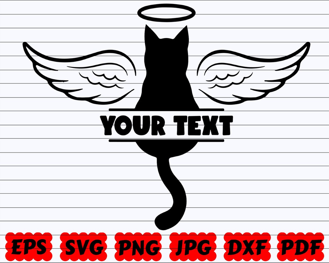 Cat Memorial SVG Memorial SVG Pet Cat Memorial SVG Pet Memorial Svg Cat