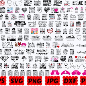 Infirmière SVG | Vie d’infirmière SVG | Soins infirmiers SVG | Fichiers coupés d’infirmière | Citation d’infirmière Svg | Infirmière disant Svg | Chemise d’infirmière | Stéthoscope SVG | Docteur Svg