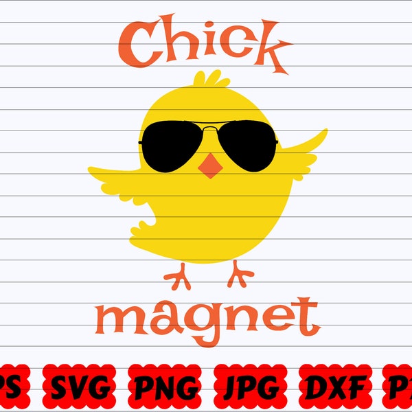 Chick Magnet SVG / Chick SVG / Baby SVG / Boy Svg / Funny Easter Svg / Easter Chick SVG / Easter Design Svg / Easter Cut File / Easter Quote Svg