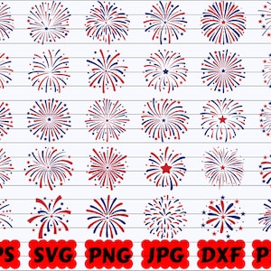 4th Of July Fireworks SVG | Fireworks SVG | July 4th Fireworks SVG | Usa Fireworks Svg | American Fireworks Svg | Independence Day Svg | Png