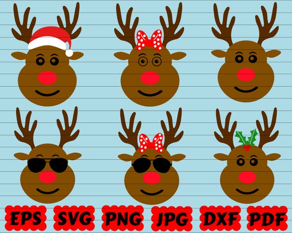 Download Rudolph Svg Reindeer Svg Rudolph Bundle Svg Rudolph Etsy