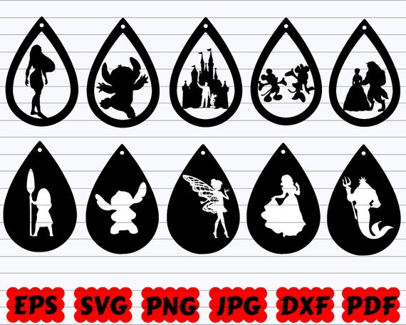 Free Free 73 Disney Earring Svg SVG PNG EPS DXF File