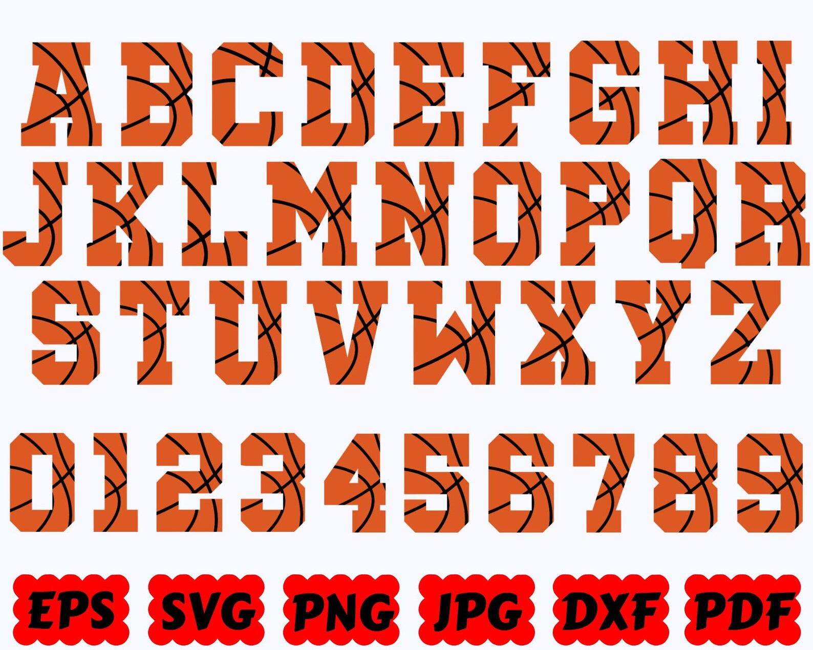 Sport Alphabet SVG | Sport Font SVG | Sport Letters SVG | Sport Numbers ...