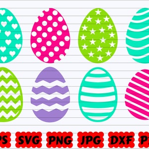 Easter Eggs SVG | Eggs SVG | Easter Eggs Cut File | Easter Eggs Clipart | Eggs Cut File | Eggs Clipart | Easter Design Svg | Easter Cut File