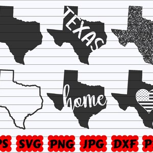 Texas State SVG | Texas SVG | Texas Svg File | Texas Cut File | Texas Silhouette | Texas Clipart | US State Svg | United States Svg | Vector